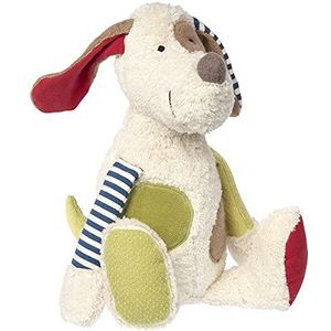 SIGIKID 38764 Knuffeldier Hond Groen Meisjes en Jongens Babyspeelgoed Aanbevolen vanaf de geboorte meerkleurig