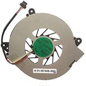 LMNCBVYA FCQLR Cooling Fan Compatible with Terrans Force X411 6-31-W740S-R02 - High-Performance Replacement Fan for Optimal Cooling