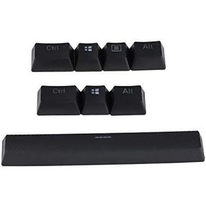 Zwart Wit 8 Key Douhle Shot Keycap Bottom Rij Speciale Sleutels Geschikt voor Corsair Razer Coolermaster