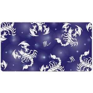 Magic Scorpions And Stars Mode Bureau Muismat Antislip Gaming Muismat Accessoires Decor 40X75cm