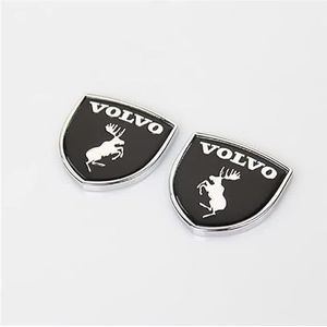 Auto Metalen Embleem Sticker, Auto Logo Cover Badge Sticker Exterieur Decoratie Accessoires, Voor Volvo XC60 S40 S60 S90 XC40 XC70 XC90 V40 V60 V90 S80 S80L,A