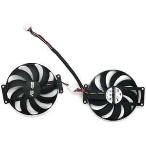 FDC10H12S9-C T129215SU 6PIN RTX 2060 Super GPU-ventilator voor ASUS voor GTX 1660 1660Ti voor Dual EVO OC RTX2070 grafische kaartkoelerventilator
