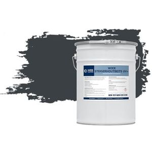 Wixx Steigerhoutbeits UV+ - 10L - RAL 7016 | Antracietgrijs