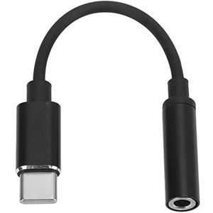 Type C Naar 3,5 Mm Audio-adapter, USB C-hoofdtelefoonadapter Trrs Vrouwelijk Naar Type C Mannelijk Audio-adapterkabel Verlengkabel voor Dji Action 2