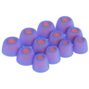 Okuli 12 x Siliconen Oordopjes Puntje voor JBL Tune 230NC TWS, Live Pro+ Oortelefoons Hoofdtelefoons in Blauw