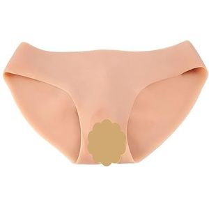 LXURY Siliconen slipje Hip Enhancer Shapewear Fake Butt Shaper Controlebroek voor Transgender Drag Queen,Color 3#,Upgrade
