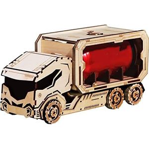 3D-puzzel 3D houten puzzel DIY-modelbouwpakketten, vrachtwagenpuzzel for volwassenen Modelbouwpakket-cadeau for verjaardag/vaderdag (kleur: vrachtwagen) (Color : Tanker)