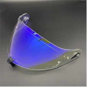 Motorhelm vizier lens, Helmvizier, geschikt for Air Blade 6 Helmlens Aeroblade 5 Gegalvaniseerde spiegel for dag- en nachtgebruik (A)(D)