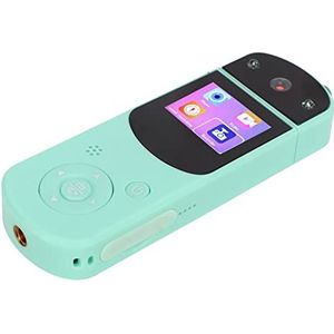 Digitale videorecorder, 1,5 inch kleurendisplay, draaibare handheld-DV-camera, microfoon met 1/4-interface voor VLOG-opname (groen)