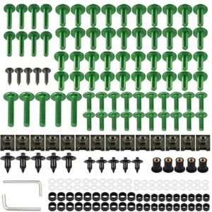 Bouten Schroef 195Stenen M5 M6 Schroeven Motorfiets Bouten Schroeven Eerlijke Bout Voor YZF R1 R15 R25 R3 R6 R125 R15 R25(GROENTE)