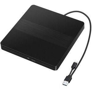 2-in-1 USB 3.0 Type C externe DVD RW CD-brander Slanke drive Brander Lezer Speler Optische drives for laptop PC Draagbare DVD-brander