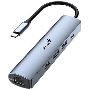 Genius UH-545 5-in-1 USB 3.0 Hub met Gigabit Ethernet