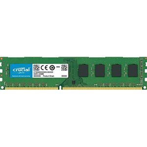 Crucial CT204864BD160B 16GB geheugen (DDR3L, 1600 MT/s, PC3L-12800, DIMM, 240-pins)