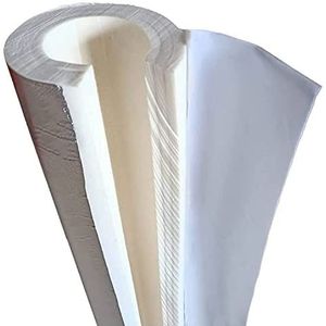 Buisisolatieschuim, zelfklevend buisisolatieschuim(43mmx20mmx95cm)