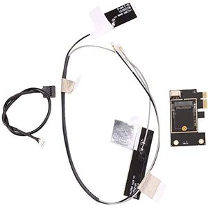 Okeeyseda M.2 Wifi Adapter M2 NGFF Sleutel een E Pci Express PCI-E 1X NGFF Ondersteuning 2230 Draadloze Netwerkkaart voor AX200 9260AC 8265AC