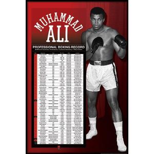 Piramide Internationale Mohammed Ali, Boksen Record Maxi Poster
