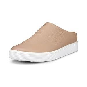 ECCO Dames Soft 60 Slide Clog houten schoen, nude, 38/38.5 EU