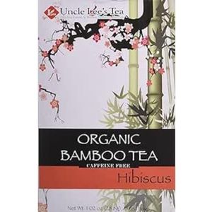 UNCLE LEE'S Org Bamboo Hibiscus Tea 18bg
