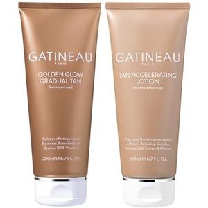 Gatineau - Golden Glow - Geleidelijke Tan - 200ml - Duo Set - Natuurlijke Bruining voor Gezicht en Lichaam