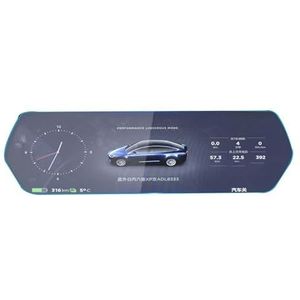 Displaybeschermfolie Voor Tesla Voor Model X 2016 2017 2018 2019 2020 2021 17"" Navigatie Beschermfolie Auto Dashboard(Instrument Film)