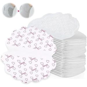40 stuks absorberende onderarmzweetpads, absorbeert zweetvlekken, anti-transpirant pads, zacht en ademend, voor mannen en vrouwen