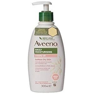 Aveeno Dagelijkse vochtinbrengende - Romige olie Crema Corpo Profumo Di Mandorle, 300ml