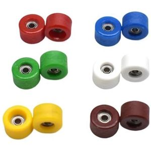 MMKBLRDI 4 STKS Urethaan PU Toetsenbord Wielen Met Lager 681x (Groen)