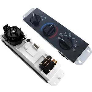 Verwarmingsschakelaar Airconditioning Voor Jeep Voor Wrangler TJ 1999 2000 2001 2002 2003 2004 HS-373 BL101 55037473AB 1 Stuks Airconditioning Verwarming A/C Bedieningspaneel