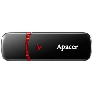 Apacer AH333 32 GB USB-flashdrive - 32 GB USB-flashdrive (zwart 32 GB USB 2.0 type A, USB 2.0, type A, pet, zwart, CE, FCC, BSMI, C-TICK)