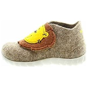 Superfit Happy pantoffels voor jongens, beige 4000, 29 EU