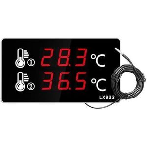 Gereedschap Digitale Thermometer Zwembad Huishoudelijk Binnen En Buiten Dubbele Watertemperatuur Externe Sonde Meter Groot Scherm Nauwkeurige Meting