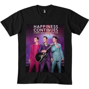 Jonas Happiness Continues Brother Tour 2020 siangselasa Slim Fit t-Shirt bl Black M