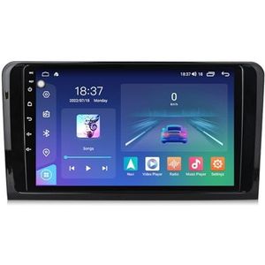 Android 14 Autoradio Stereo voor B-enz M-Klasse GL-Klasse(2005-2009)9 Inch Touchcreen Multimedia Speler met Draadloze Carplay Android Auto 2 Din GPS Navigatie FM RDS Bluetooth 5G-WiFi SWC DSP,M400s