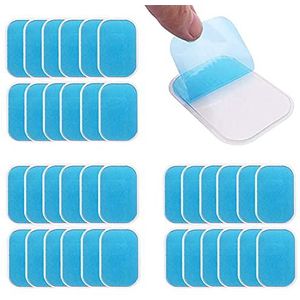 60 stuks Abdominale Trainer Gel Pads, Trainer Replacement Gel Pad, EMS Gel Pad, voor Abdominale Trainer, EMS Trainer, Elektrische spierstimulatie