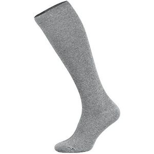 Tobeni 1 Paar Dames Heren Compressiekousen Kniekousen Steunkousen Katoen Unisex Kleur Zilver Grootte 39-42