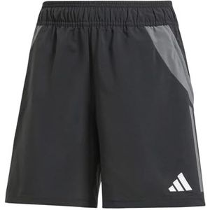 adidas Voetbal - Teamsport Textiel - Shorts Tiro 24 Competition Downtime Short Dames Zwart-Grijs 2XS (26-28)