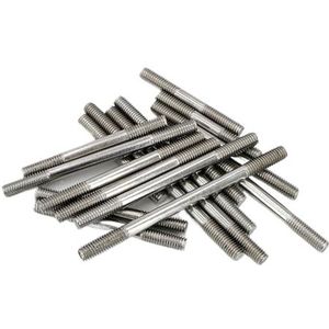 Dubbelzijdige draadstang, 304 A2 RVS Dubbelzijdige Schroefdraadloze Koploze Stiftbouten M10 M12 M16 Meerdere Maten(M10 200mm)
