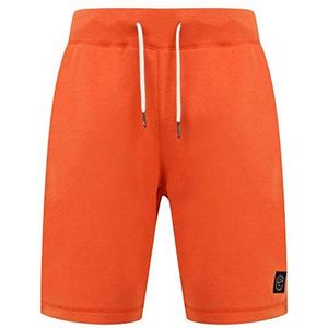 Tokyo Laundry Mens Beaverton Jogger Bottoms Gym Sport Jogging Sweat Shorts - oranje - L