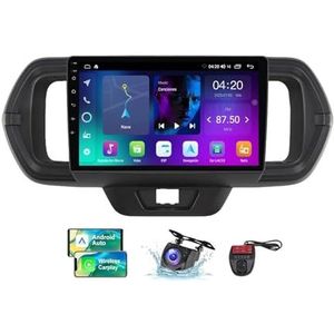 Voor Toyota Passo III 3 2016-2021 Android 13 Carplay Autoradio 9 inch Scherm Radio Android Auto Bluetooth 5.0 Handsfree 4G WiFi FM/RDS/DAB+ Radio HiFi Achteruitkijkcamera + DVR(B,NF-2)