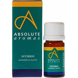 Absolute Aromas Mirre Etherische Olie 5 ml - 100% Puur, Natuurlijk, Onverdund, Vegan en Dierproefvrij - Voor Gebruik in Diffusers en Aromatherapie Mengsels