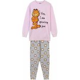 Cerda Group - Garfield Lange Pyjama - Katoen - Geborstelde Stof
