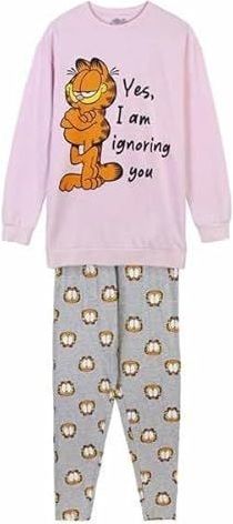 Cerda Group - Garfield Lange Pyjama - Katoen - Geborstelde Stof