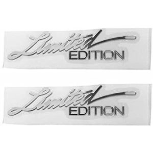 2 stks sticker 3d badge Automobile -stickers auto -styling, voor Volvo C30 S40 S60 S70 S80 V40 V50 V60 V70 XC60 XC70 XC90 AWD Cross Country,aSilver