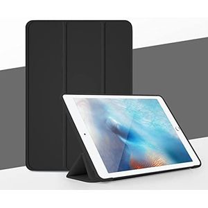 Hoes, Compatibel met iPad Air4 10,9 inch/Pro 11 2018/Air5 2022 Slim Stand Hard Back Shell Beschermende Smart Cover Case, lichtgewicht Shell Tri-Fold Folio Cover & Auto Wake/Sleep (Color : Siyah)