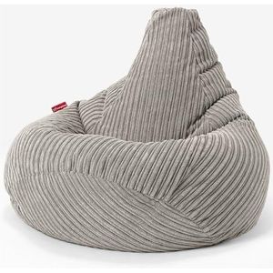 LOUNGE PUG, Zitzak Gaming Stoel, Fauteuil Poef, Corduroy Mink