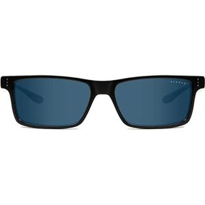GUNNAR Gaming en computerbril | Model: Vertex, Montuur Kleur: Onyx, Glas Tint: Sun (Blokkeert 90% Blauw licht & 100% UV) | Gepatenteerde blauw licht filterende glazen