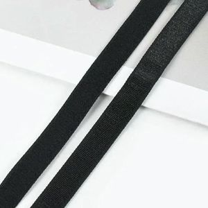 10/20 Meter 6mm-25mm Nylon Elastische Banden Voor Bh-bandjes Rubberen Band Webbing Schouderband DIY Kledingdecoratie Naai Accessoires-Zwart-18mm-20 Meter