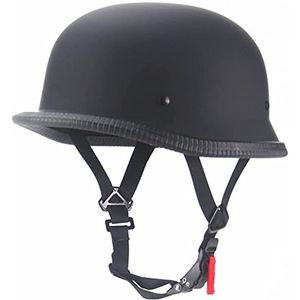 Motor Half ECE Goedgekeurd Skull Cap Helm Duitse Stijl Open Cruiser Scooter Cool Voor Mannen En Vrouwen Baseball Cap 2,XXL