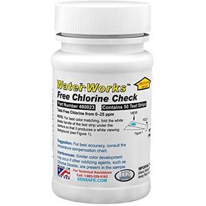 ITS Europe Waterwerken Gratis Chloorcontrole (50 Water Test Strips) 480023