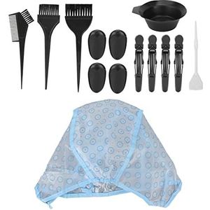 ACOGEDO Professionele Haarverfborstels Ingesteld met een Stabiele Bodemkom, 14 -stcs Salon Haar Kleurkit met Comfortabele Handgreep, ABS -materiaal voor Precieze Haarkleurtoepassing